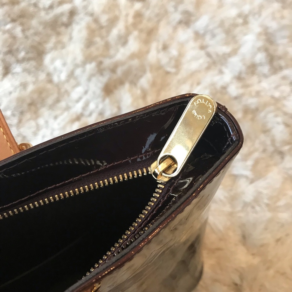 LV Louis Vuitton Vernis Brentwood Monogram Bag - Picture 3 of 7